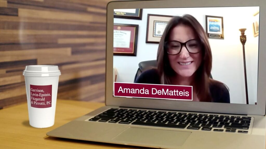 amanda dematteis discussing employees right to work from home | garrison law