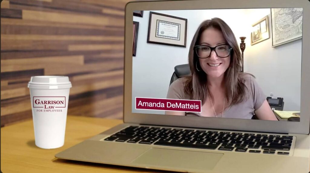 amanda dematteis discussing how to evaluate a job offer | garrison law