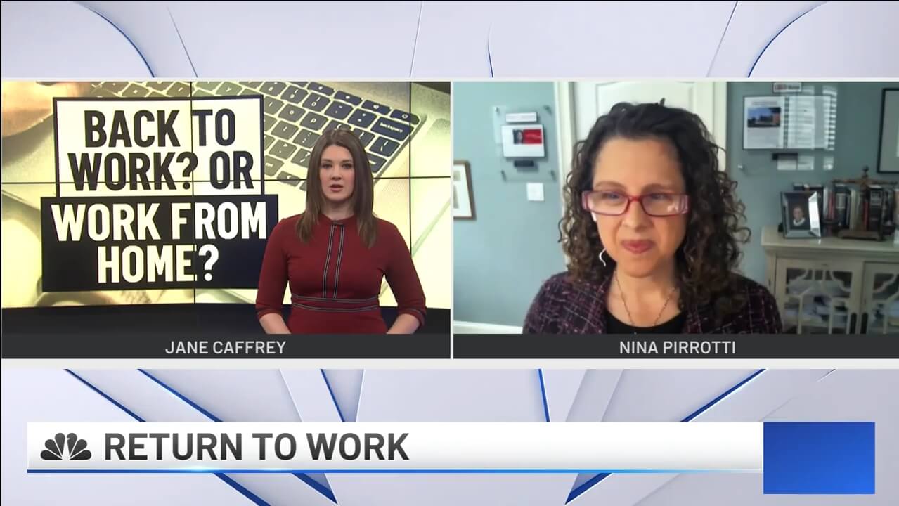 Nina Pirrotti Discussing Remote Work on NBC Connecticut