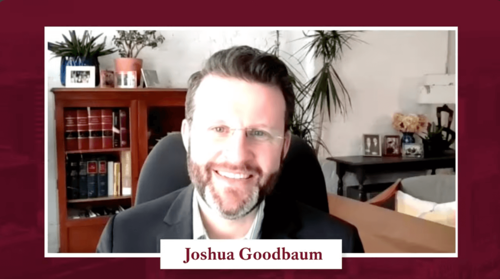josh goodbaum speaking on being terminated for poor performance after never having a performance review