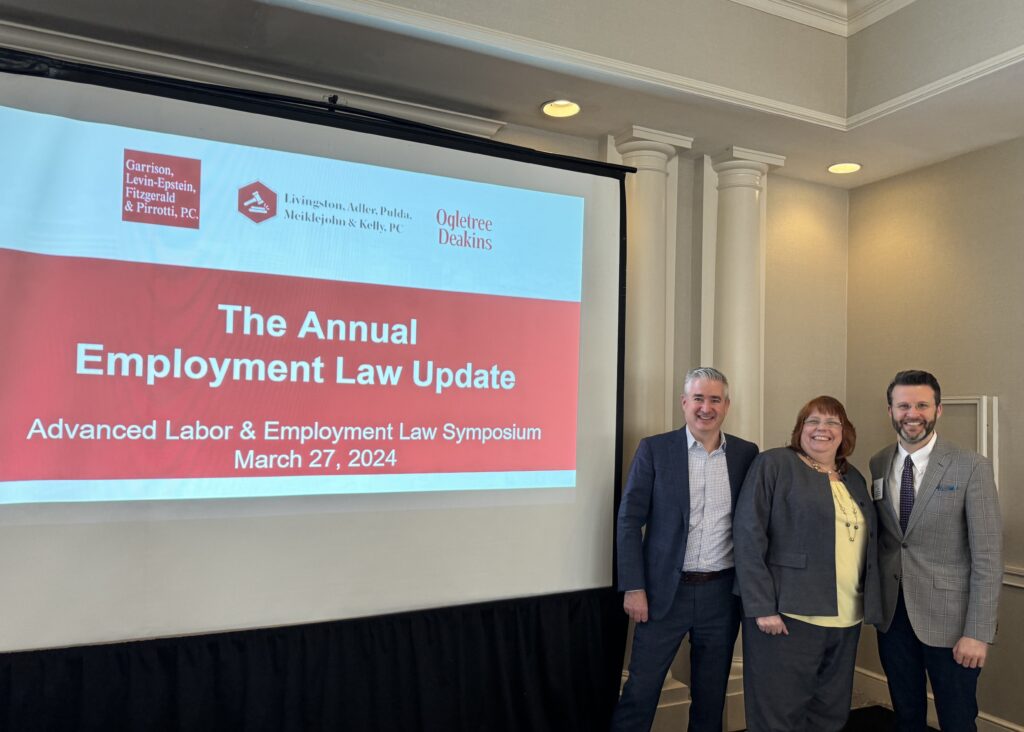 josh goodbaum presenting at the 2024 advanced employment law symposium