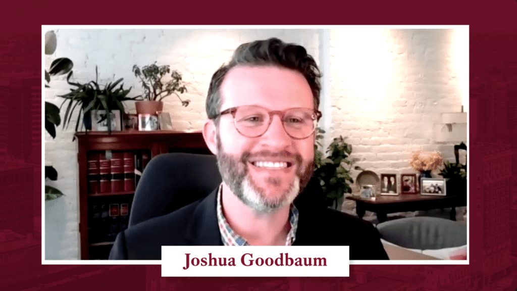 josh goodbaum discussing employees' right to wear makeup at work