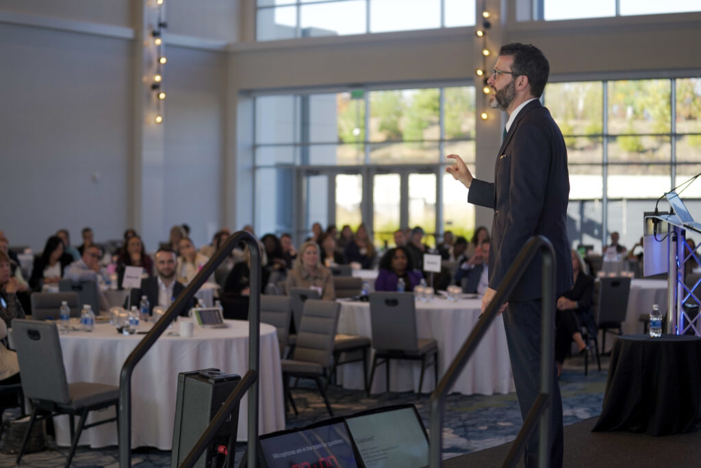 Josh Goodbaum speaking at the CBIA Employment Law Conference | Garrison Law