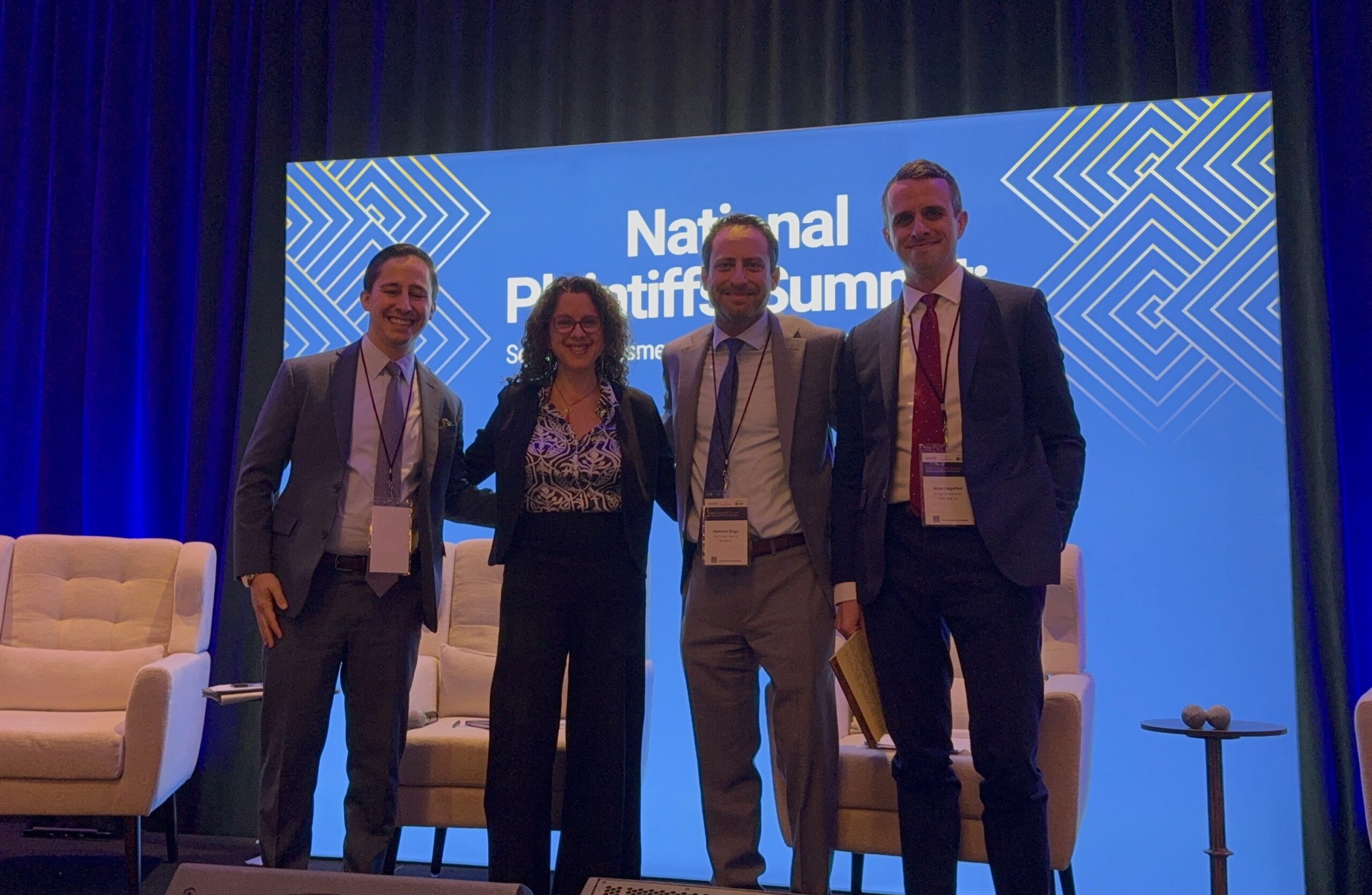 nina pirrotti at national plaintiff summit | garrison law