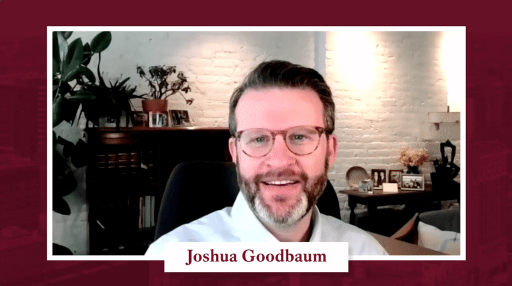 josh goodbaum discussing the legal term going to court | garrison law