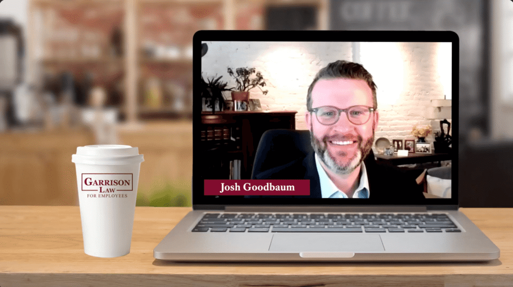 josh goodbaum discussing what a deposition is | garrison law