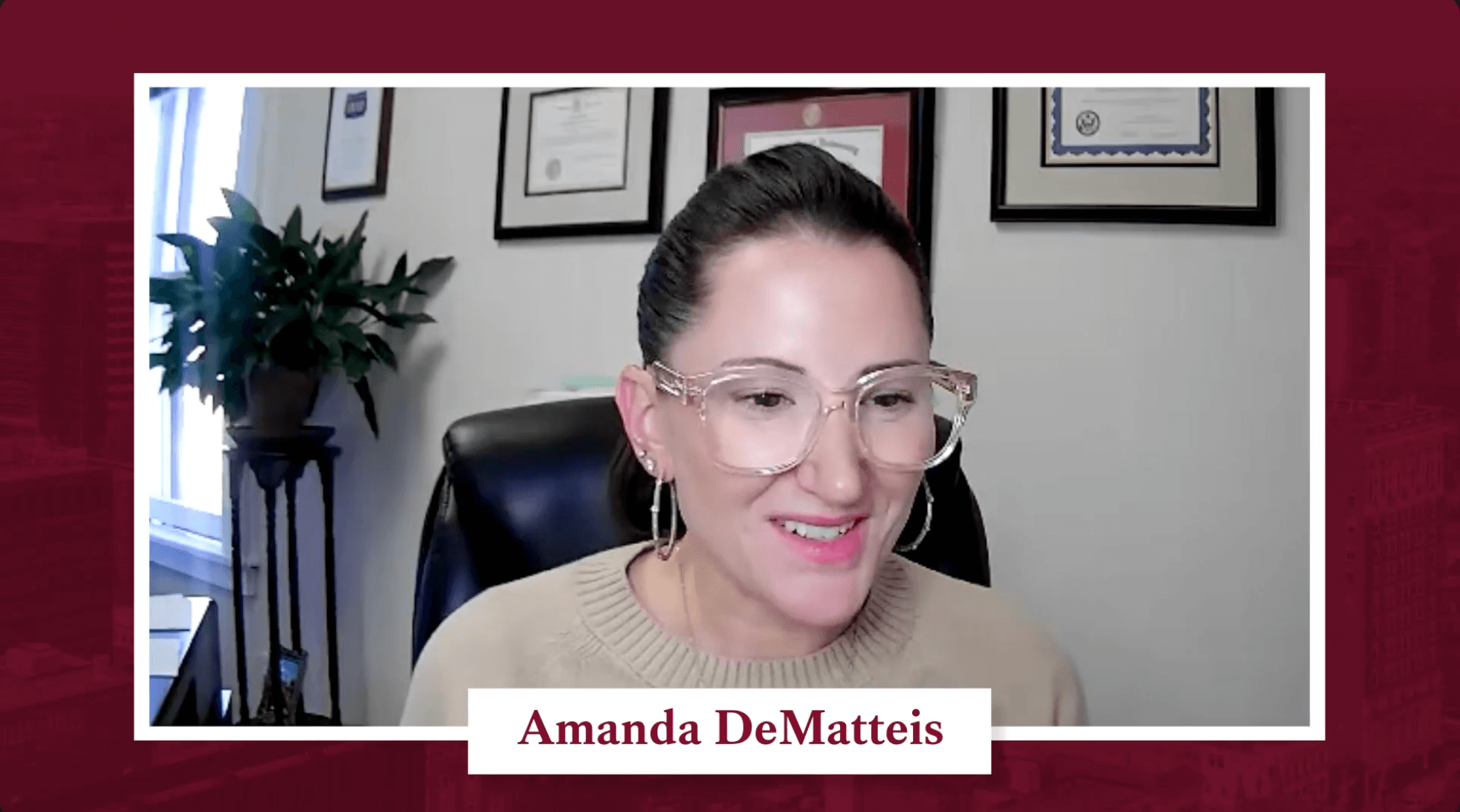 amanda dematteis discussing severance agreements | garrison law