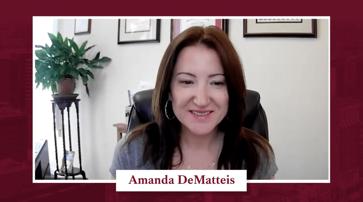 amanda dematteis discussing leaving reasonable accommodation devices at home | garrison law